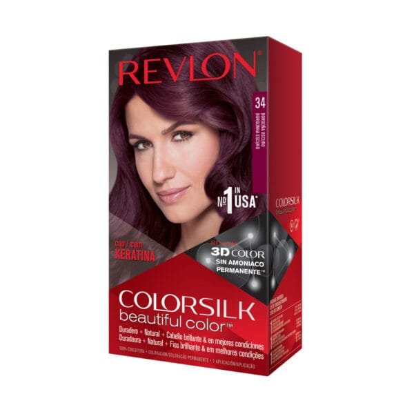 Revlon Colorsilk 34 Borgoña Oscuro