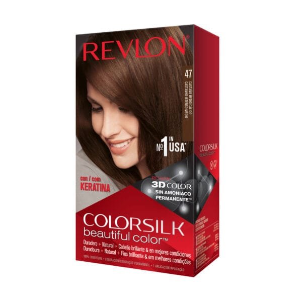 Revlon Colorsilk 47 Castaño Medio Calido