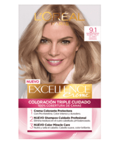 Excellence Loreal N°9.1 Rubio Muy Claro Ceniza