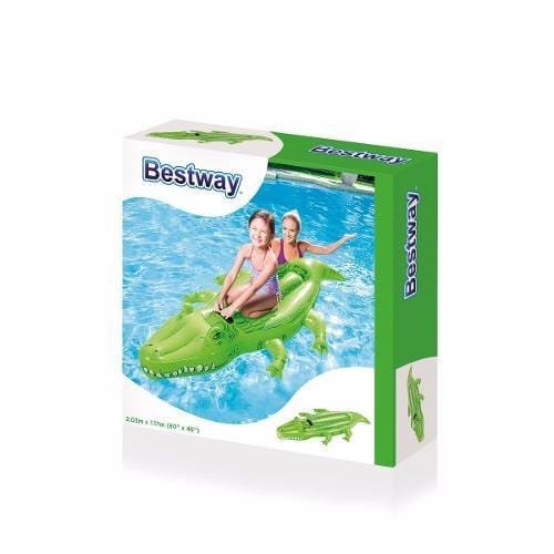 Cocodrilo inflable grande