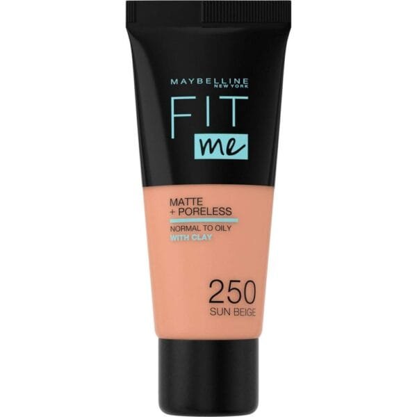 Base Fit Me! Maybelline Matte + Poreless 250