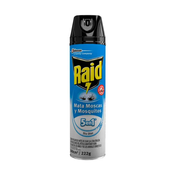 Raid Mata Moscas y Mosquitos Sin Olor