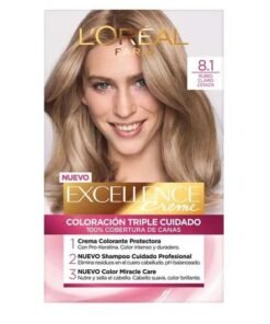 Excellence Loreal N°8.1 Rubio Claro Ceniza