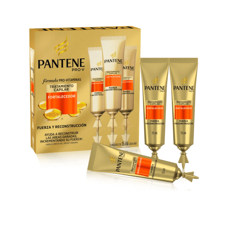 Pantene Set de Ampollas Tratamiento Fortalecedor La casa