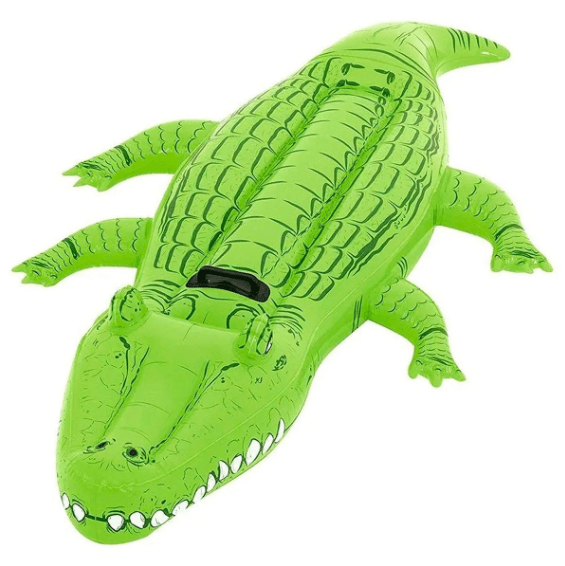 Cocodrilo inflable grande - Imagen 2