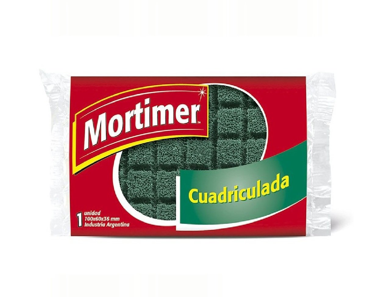 Esponja Mortimer Cuadriculada