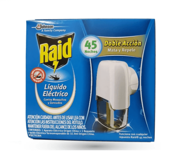 Raid Líquido Eléctrico y Aparato 45 Noches