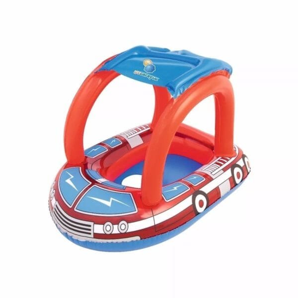 Asiento Flotador Camion de Bomberos Bestway