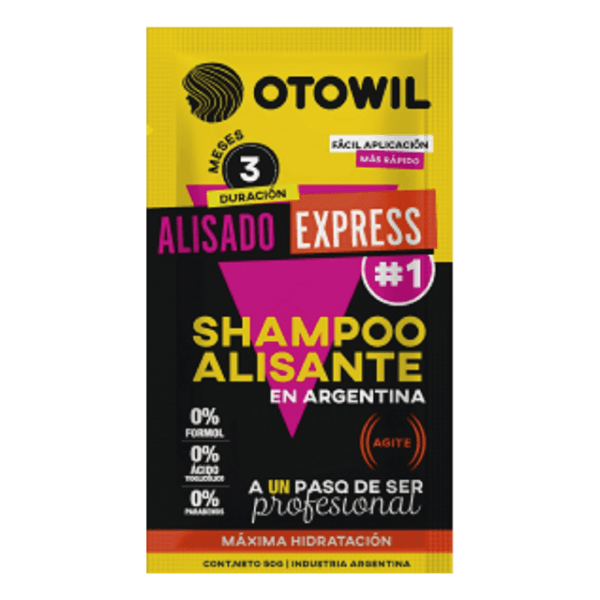 Otowil Shampoo Alisante Alisado Express