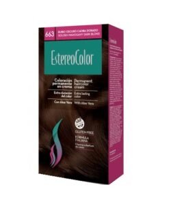 Estereo Color N°663 Rubio Oscuro Caoba Dorado