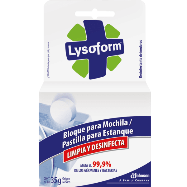 Lysoform Bloque para Mochila