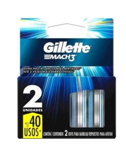 Gillette Mach3+ Repuesto x2