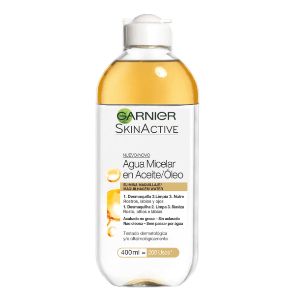 Garnier Agua Micelar en Aceite/Oleo x400ml