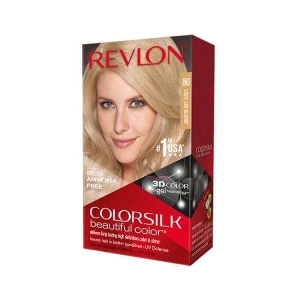 Revlon Colorsilk 80 Rubio Claro Ceniza