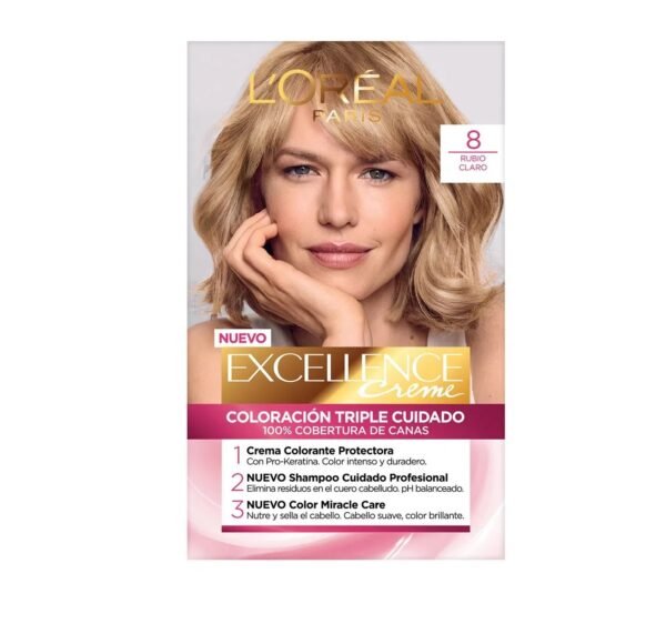 Excellence Loreal N°8 Rubio Claro