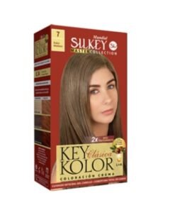 Silkey Key Color 7 Rubio Mediano