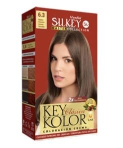Silkey Key Color 6.3 Rubio Oscuro Arena Dorado