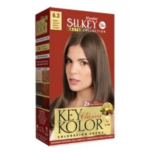 Silkey Key Color 6.3 Rubio Oscuro Arena Dorado