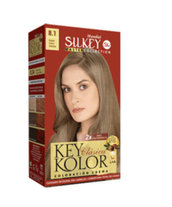 Silkey Key Color 8.1 Rubio Claro Ceniza