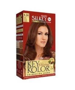 Silkey Key Color 6.34 Rubio Oscuro Dorado Cobrizo