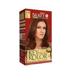 Silkey Key Color 6.34 Rubio Oscuro Dorado Cobrizo