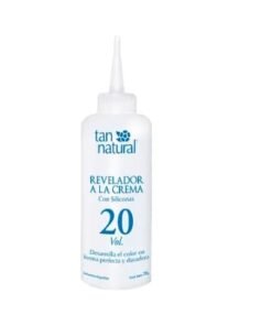 Tan Natural Revelador en Crema 20 Vol. Siliconado