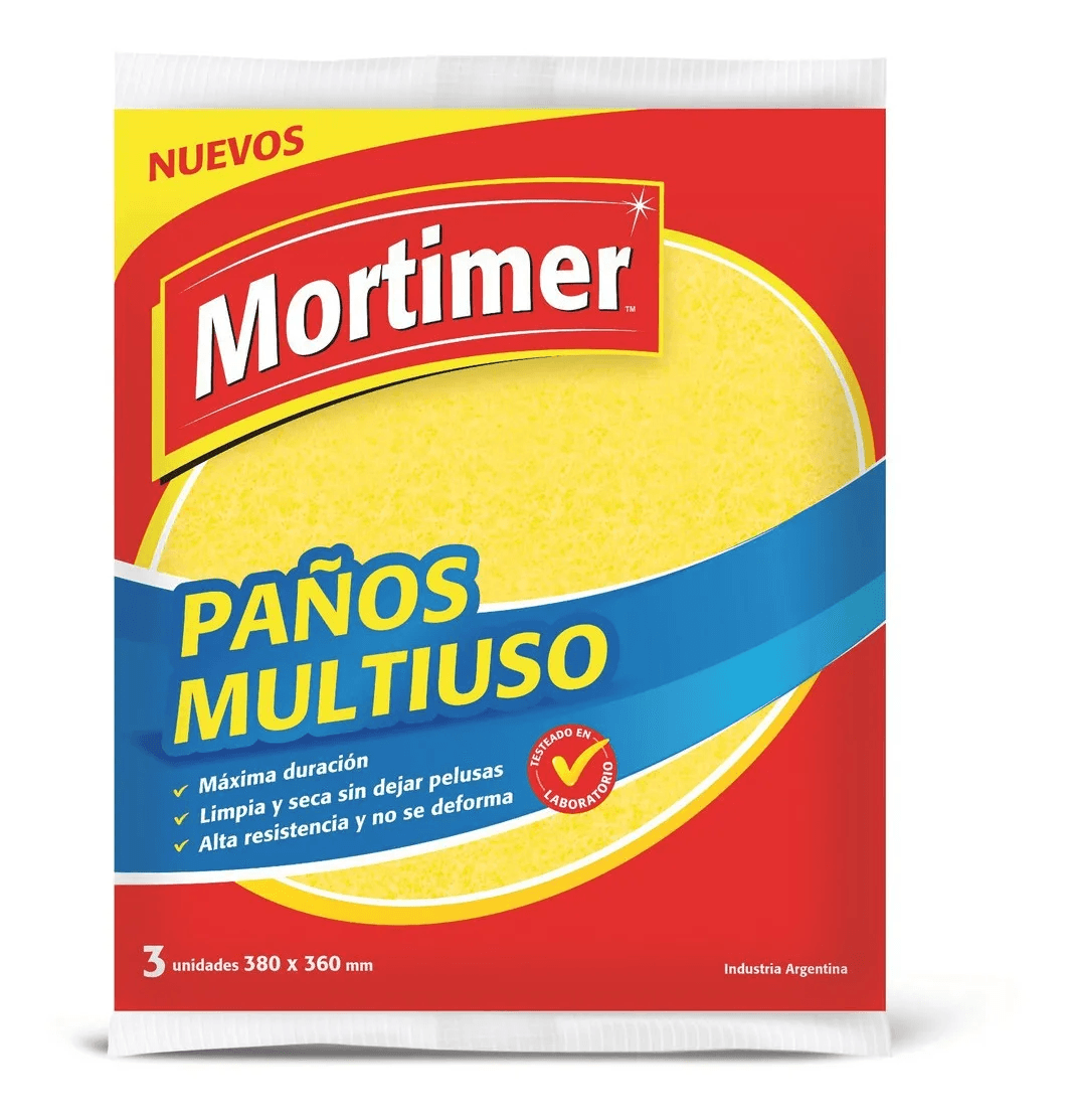 Paños Multiuso Mortimer x3