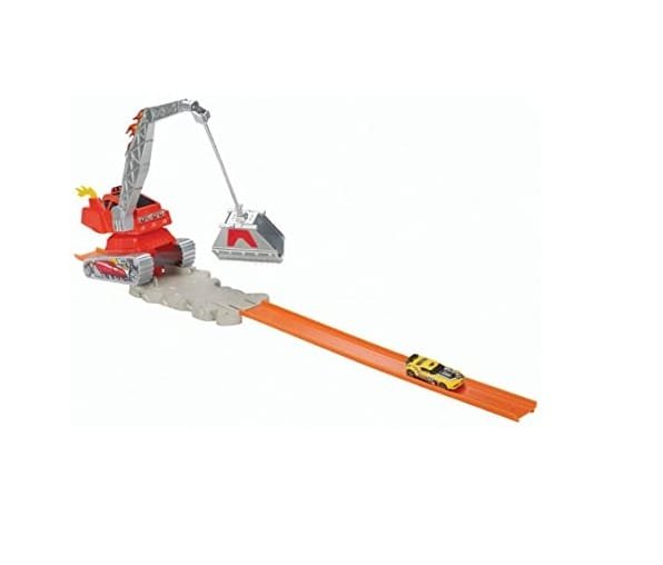Hot Wheels Crane Crasher- Grúa Explosiva - Imagen 2