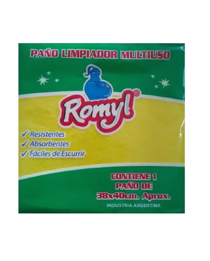 Romyl Paño Amarillo x1