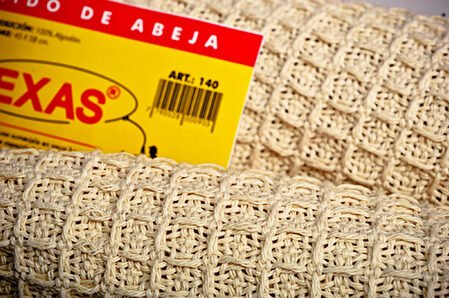 Paño para piso nido de abeja Texas 45x58 cm - Imagen 2