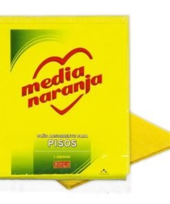 Media Naranja Paño Amarillo para Piso 50x57 cm