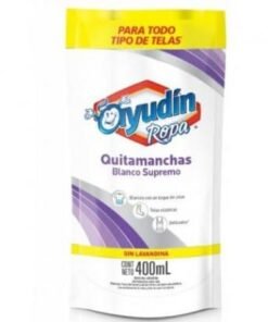 Ayudin Ropa Quitamancha Blanco Supremo x400 ml