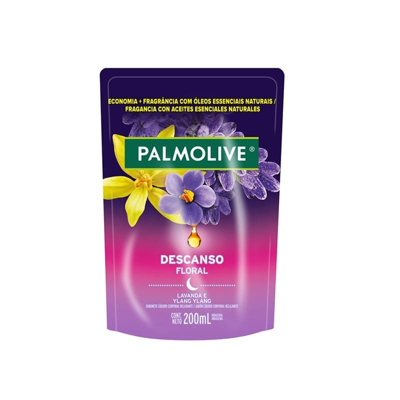 Palmolive Jabón Líquido Descanso Floral x200 ml