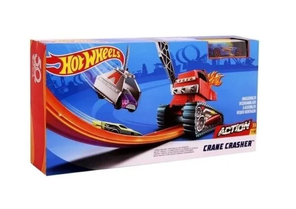 Hot wheels crane crasher on sale