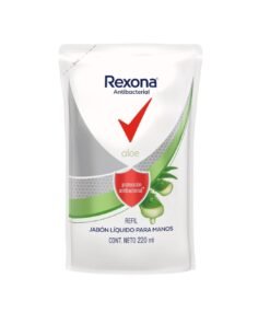 Rexona Jabon Liquido Antibacterial Aloe x220 ml