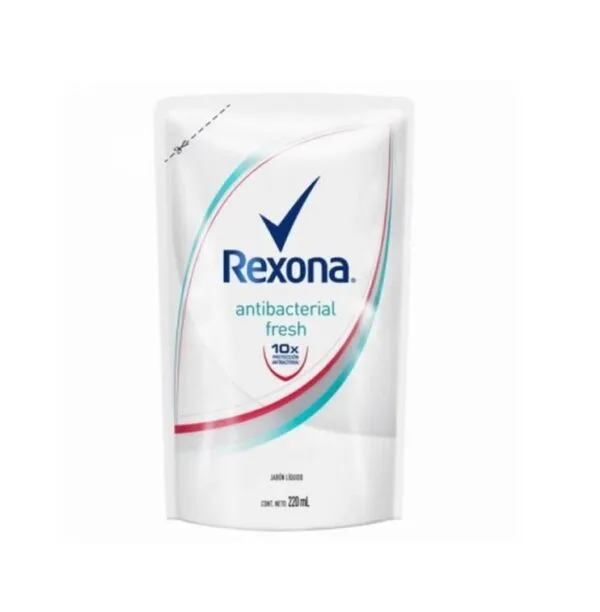 Rexona Jabon Liquido Antibacterial Fresh x220 ml