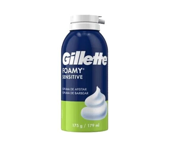 Gillette Foamy Espuma de Afeitar Sensitive x175gr