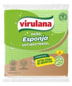 Virulana Paño Esponja Ultra absorbente Antibacterial