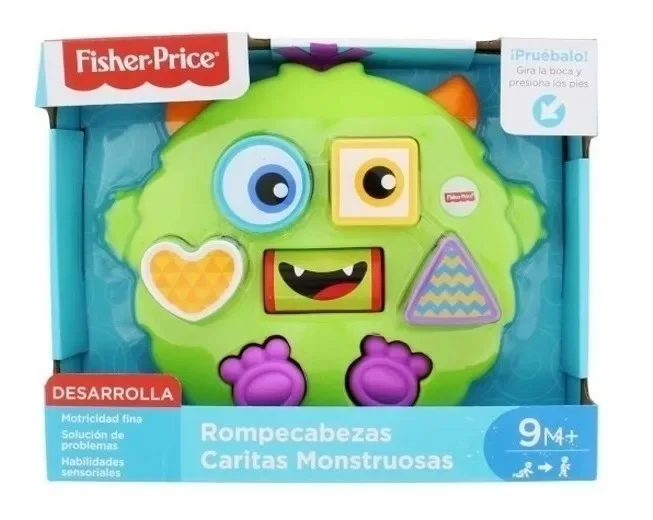 Rompecabezas Caritas Monstruosas Fisher Price - Imagen 2
