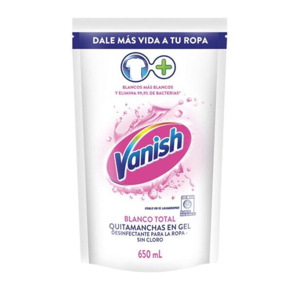 Vanish Quitamanchas En Gel Blanco Total 1,3 L