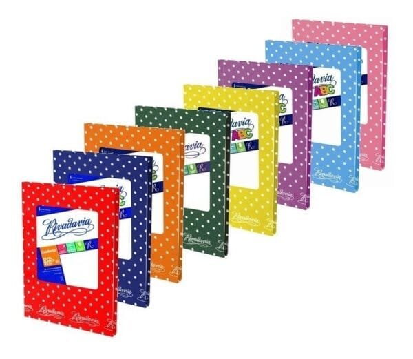 Rivadavia Cuaderno Tradicional a Lunares x50 Hojas