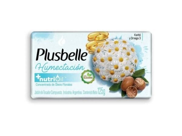 Jabon Plusbelle Humectacion Karite y Omega 3
