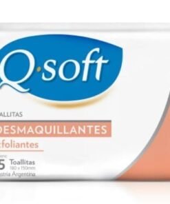 Q-Soft Toallitas Desmaquillantes Exfoliantes
