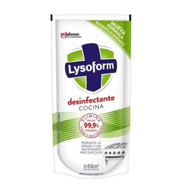 Lysoform desinfectante de cocina x450 cm