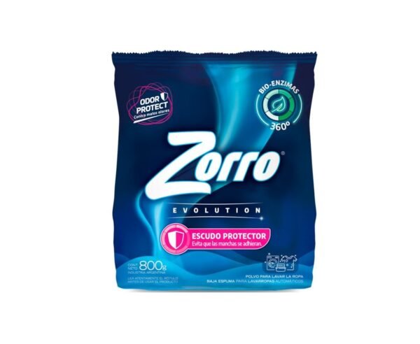 Zorro polvo Evolution Matić Escudo Protector x800gr