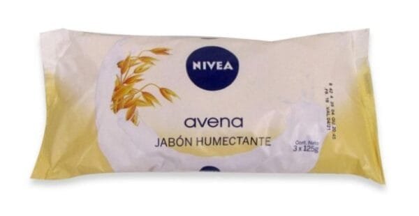 Nivea Jabón Humectante Avena x3