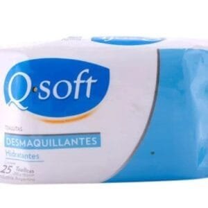 Q-Soft Toallitas Desmaquillantes Hidratantes