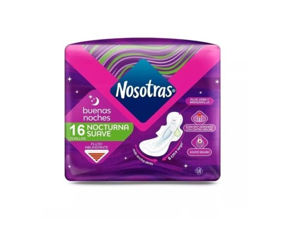 Nosotras Buenas Noches Suaves x8