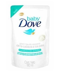 Dove Baby Jabon Liquido Humectación Sensible x180ml