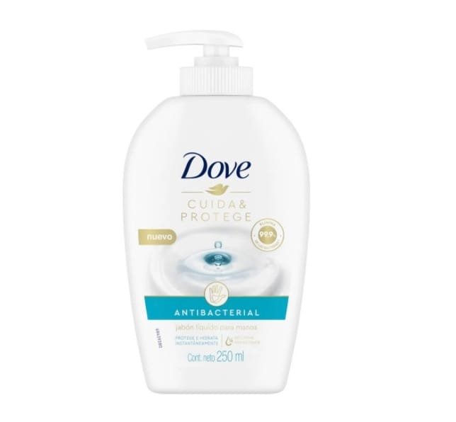 Dove Jabón líquido Antibacterial x250 ml